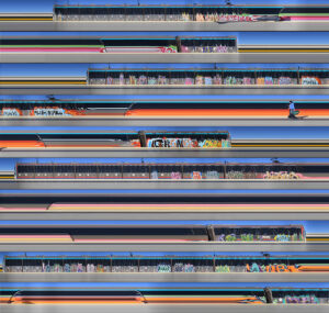 City Scan, commuters, London, HongKong, Tokyo, Istanbul